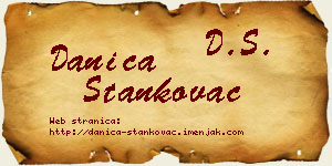 Danica Stankovac vizit kartica